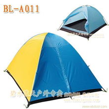 冬季户外新选择 双人双层帐篷批发，圣源帐篷厂领航户外用品销售